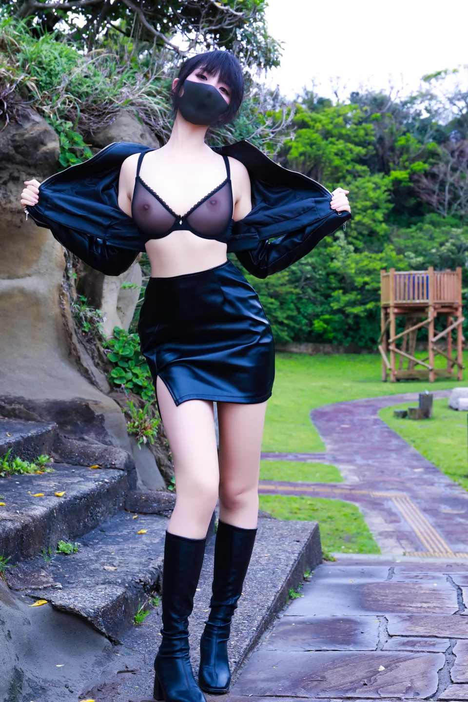 李佳 - No.018 户外皮衣 [45P-263MB] tg@simisebaisi 【丝足阁】007.webp